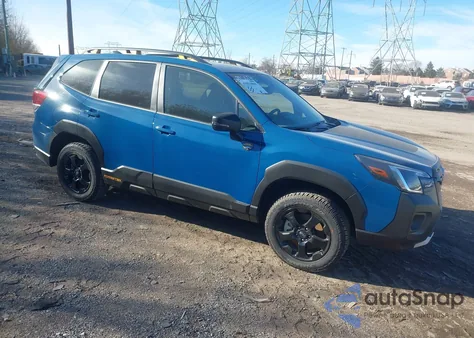 2025 Subaru Forester Wilderness из США, поврежденный, VIN JF2SKAJC5SH400515